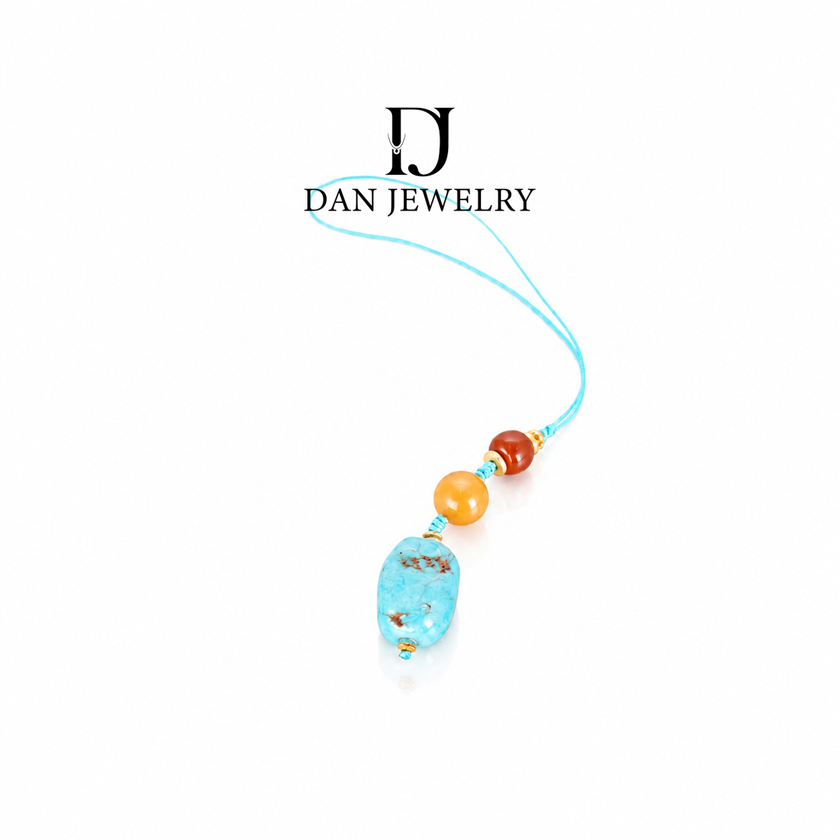 American Turquoise Nansong Honey-Tone Pendant D2609049