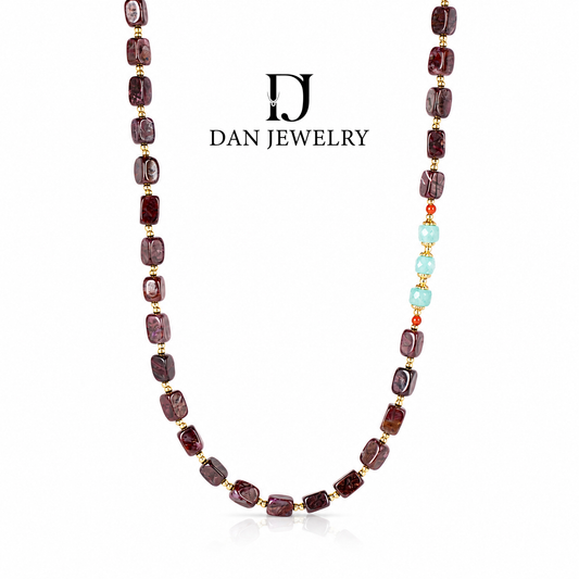 Sugilite Long Bead Necklace D2609031