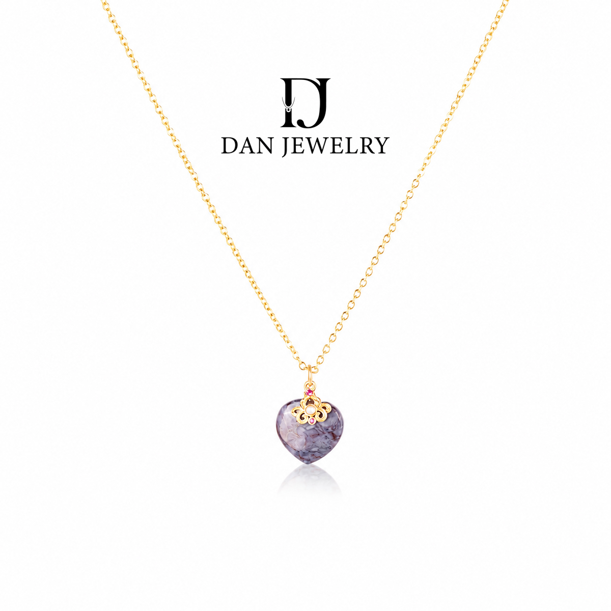 Sugilite Heart Pendant D2609033