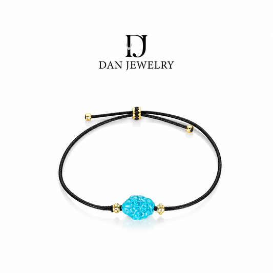 American Turquoise Freeform Turtle Bracelet D2609047