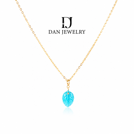 Natural Mined Leaf Pendant D2609052