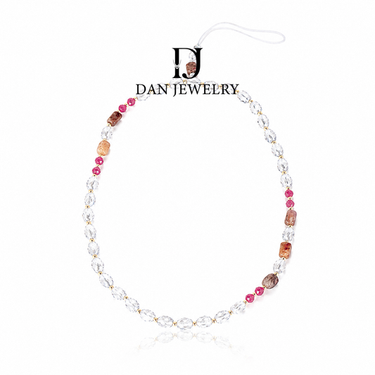 Sugilite Mixed Bead Necklace D2609027